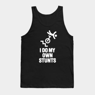 Trial unicycle trials extreme unicycling stunts Tank Top